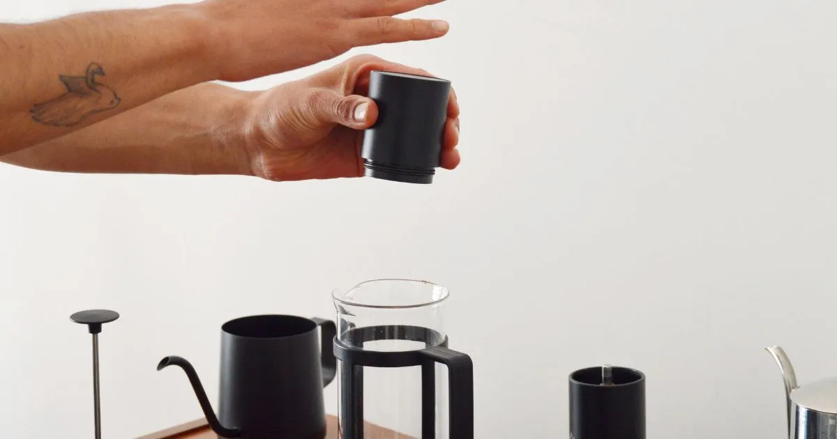 Dosage du cafe moulu avec une cuillère a soupe